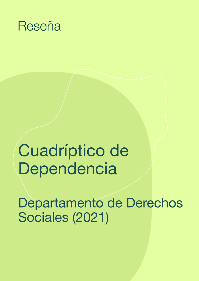 Cuadríptico de Dependencia