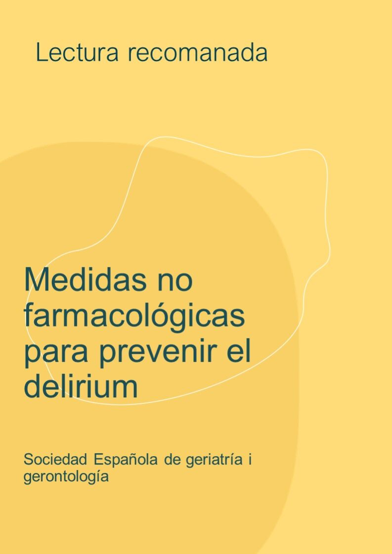 Medidas no farmacológicas para prevenir el delirium