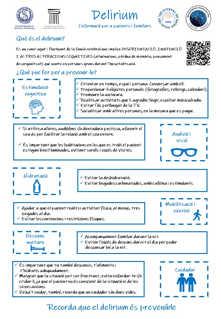 Delirium - Informació per a pacients i familiars